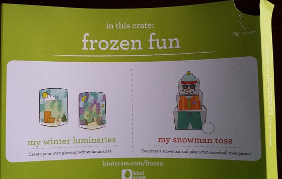 Kiwi Crate Subscription Box  Review & Coupon - December 2014 Theme