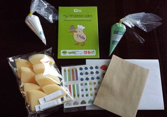 Kiwi Crate Subscription Box Review & Coupon – January 2015 Cake supplies