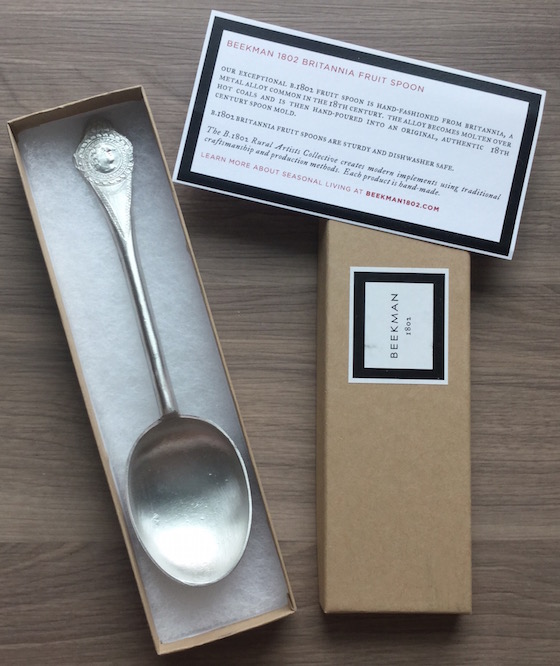 Little Lace Box Subscription Review – January 2015 Spoon