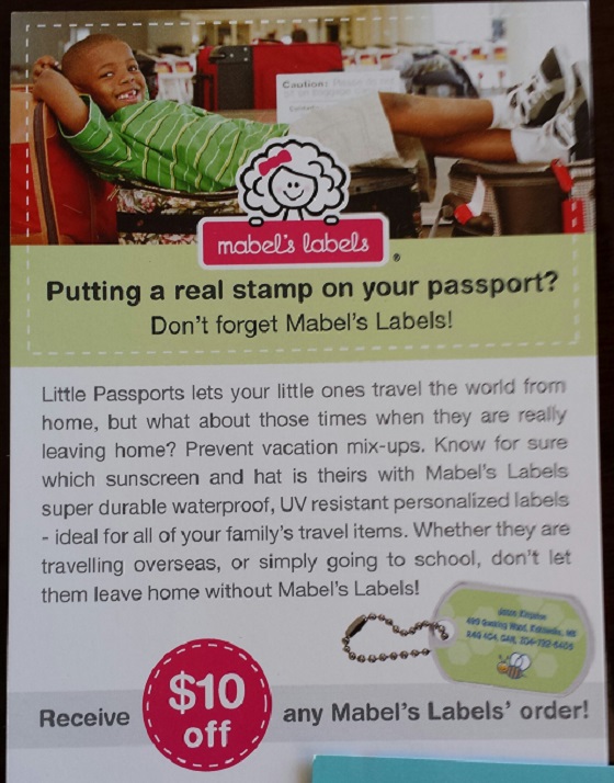 Little Passports Subscription Box Review - December 2014 Coupon