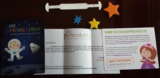 My Pretend Place Craft Subscription Box Review - Jan 2015 Extras