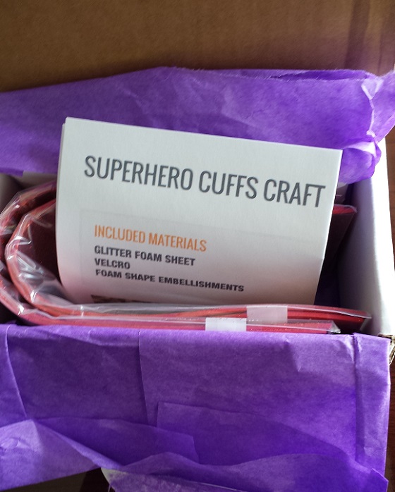 My Pretend Place Craft Subscription Box Review - Jan 2015 Inside