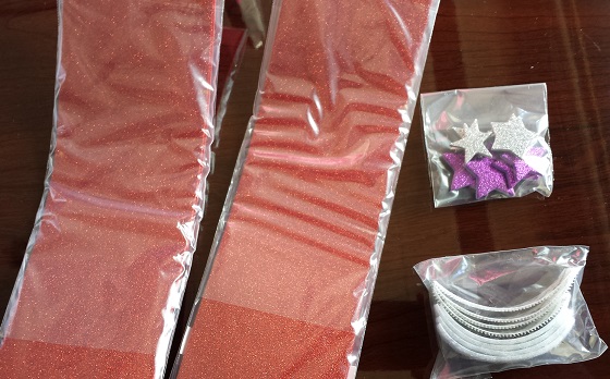 My Pretend Place Craft Subscription Box Review - Jan 2015 Supplies