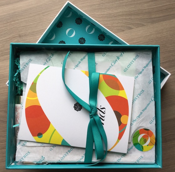 Oprah Circle of Friends Subscription Beauty Box Review First Look