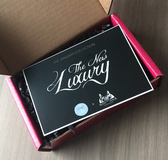 Petit Vour Vegan Beauty Subscription Box Review – Jan 2015 Box