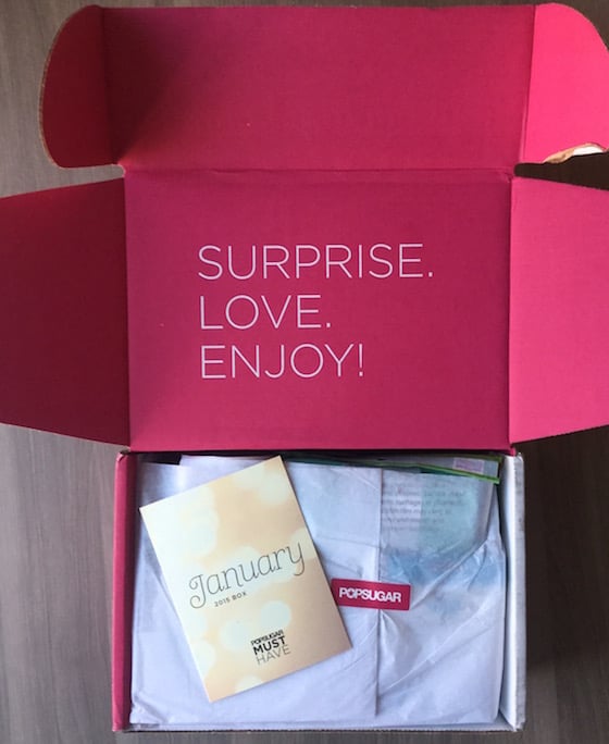 POPSUGAR Must Have January 2015 Review + Coupon Box