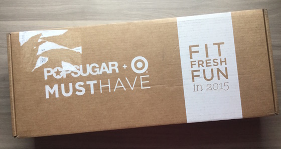 POPSUGAR Must Have Target Fitness Box Review Box