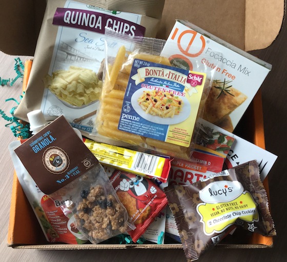 Send Me Gluten Free Subscription Box Review – December 2014 Items