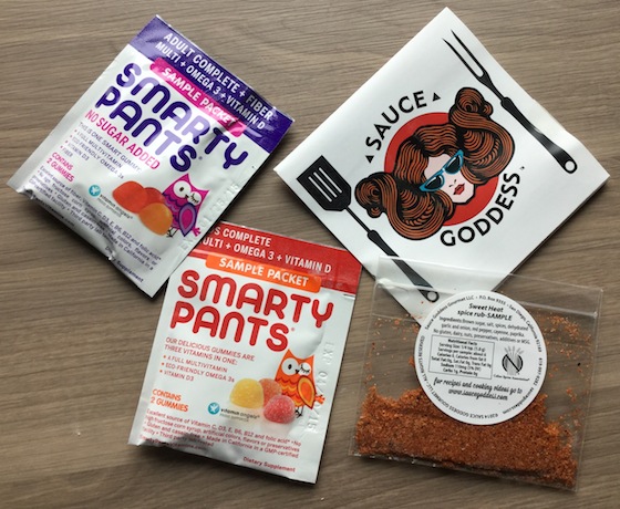 Send Me Gluten Free Subscription Box Review – December 2014 Smarty Pants