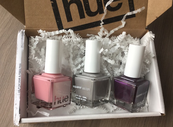 Square Hue Nail Polish Subscription Box Review – Jan 2015 Colors