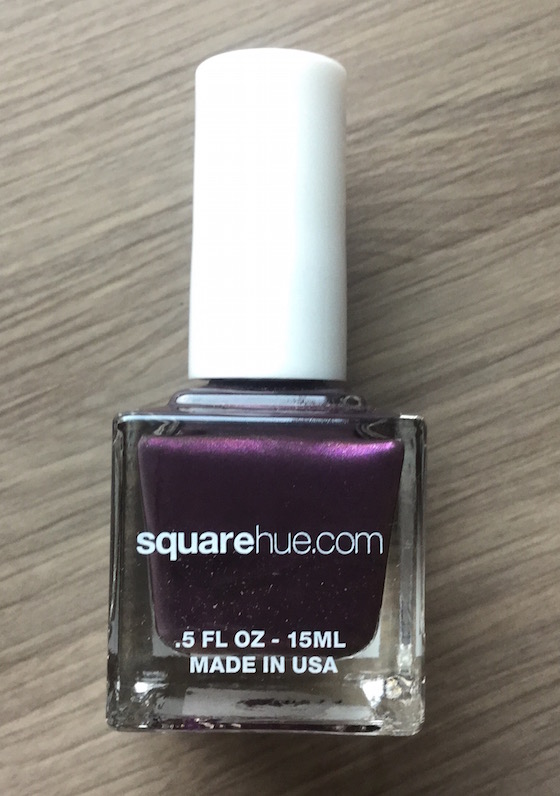 Square Hue Nail Polish Subscription Box Review – Jan 2015 Purple