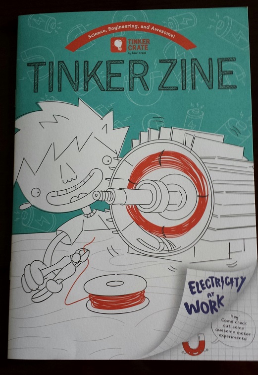 Tinker Crate Subscription Box Review - November 2014 Magazine