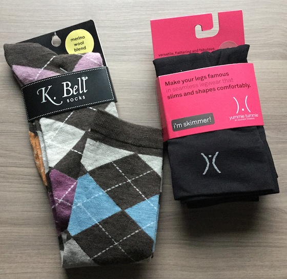 Wantable Intimates Subscription Box Review – December 2014 Socks