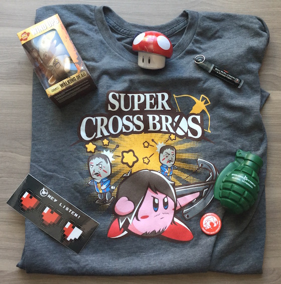 1UP Box Subscription Box Review - February 2015 Items