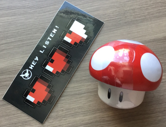 1UP Box Subscription Box Review - February 2015 Sticker