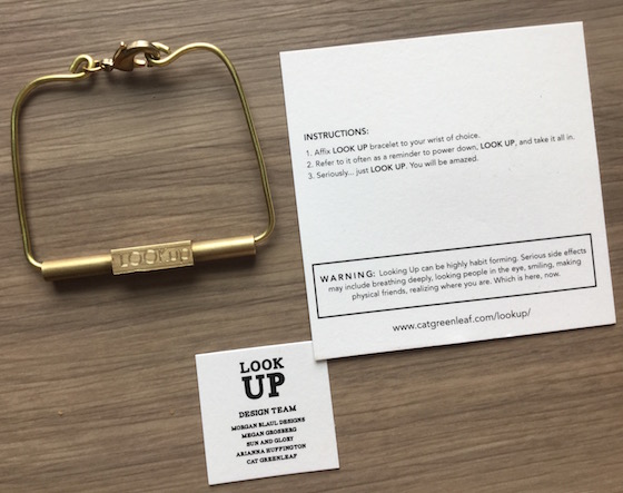 Arianna Huffington Quarterly Box Review – #ARI03 Bracelet
