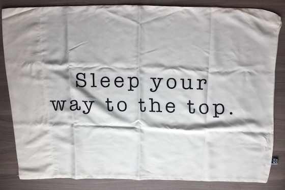 Arianna Huffington Quarterly Box Review – #ARI03 Pillow Case