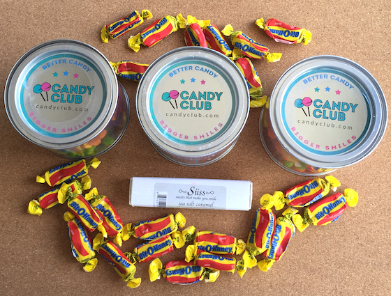 Candy Club Subscription Box Review – February 2015 Contents