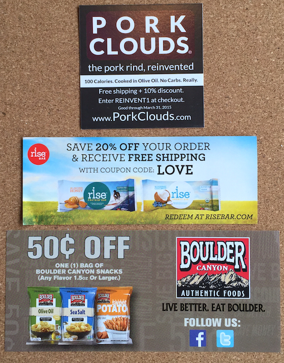 Love with Food Subscription Box Review & Coupon – Feb 2015 Coupons