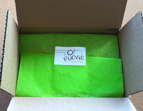 O! Fudge Box Subscription Box Review - February 2015 Box