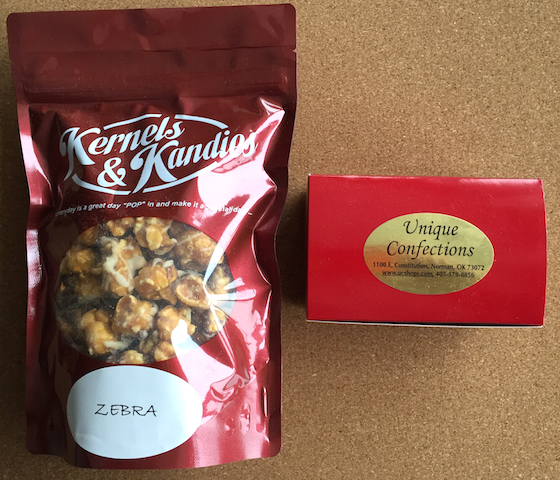 Okie Goodies Box Subscription Box Review - February 2015 Popcorn