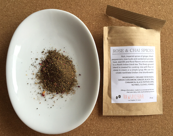  RawSpiceBar Subscription Box Review - February 2015 Rose