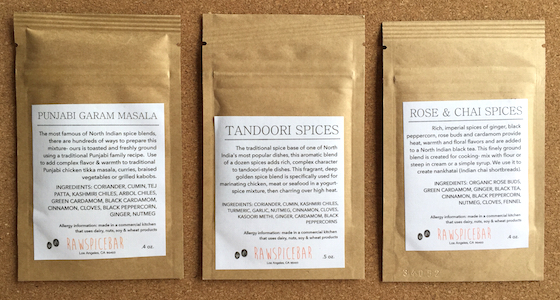  RawSpiceBar Subscription Box Review - February 2015 Spices