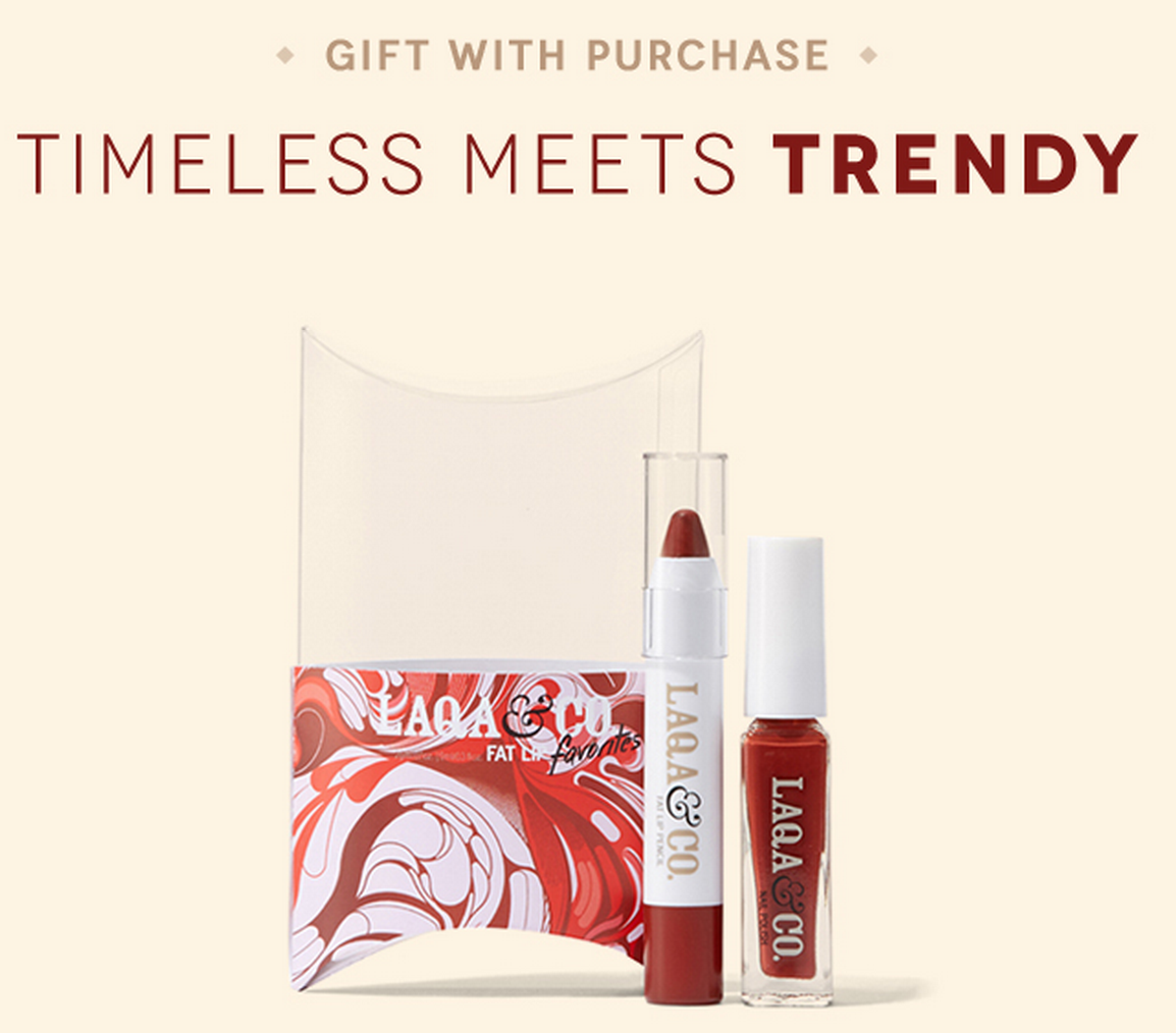 New Birchbox GWP – Free LAQA & Co. Lip & Nail Set!
