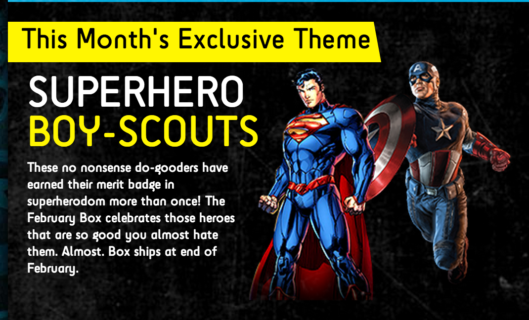 New Super Hero Geek Box - Hero Box