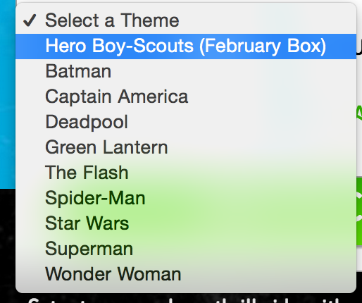 New Super Hero Geek Box - Hero Box! Options