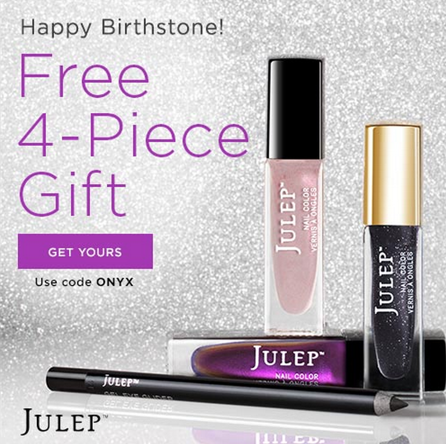 Free Julep Maven February Birthstone Welcome Box!