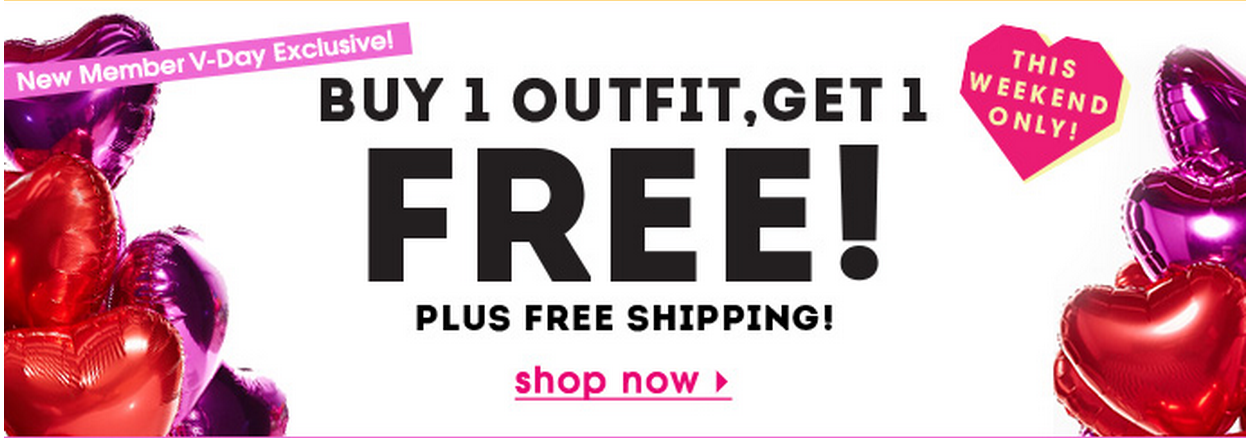 FabKids Valentine's Weekend Sale - 2 Outfits for $19.95!