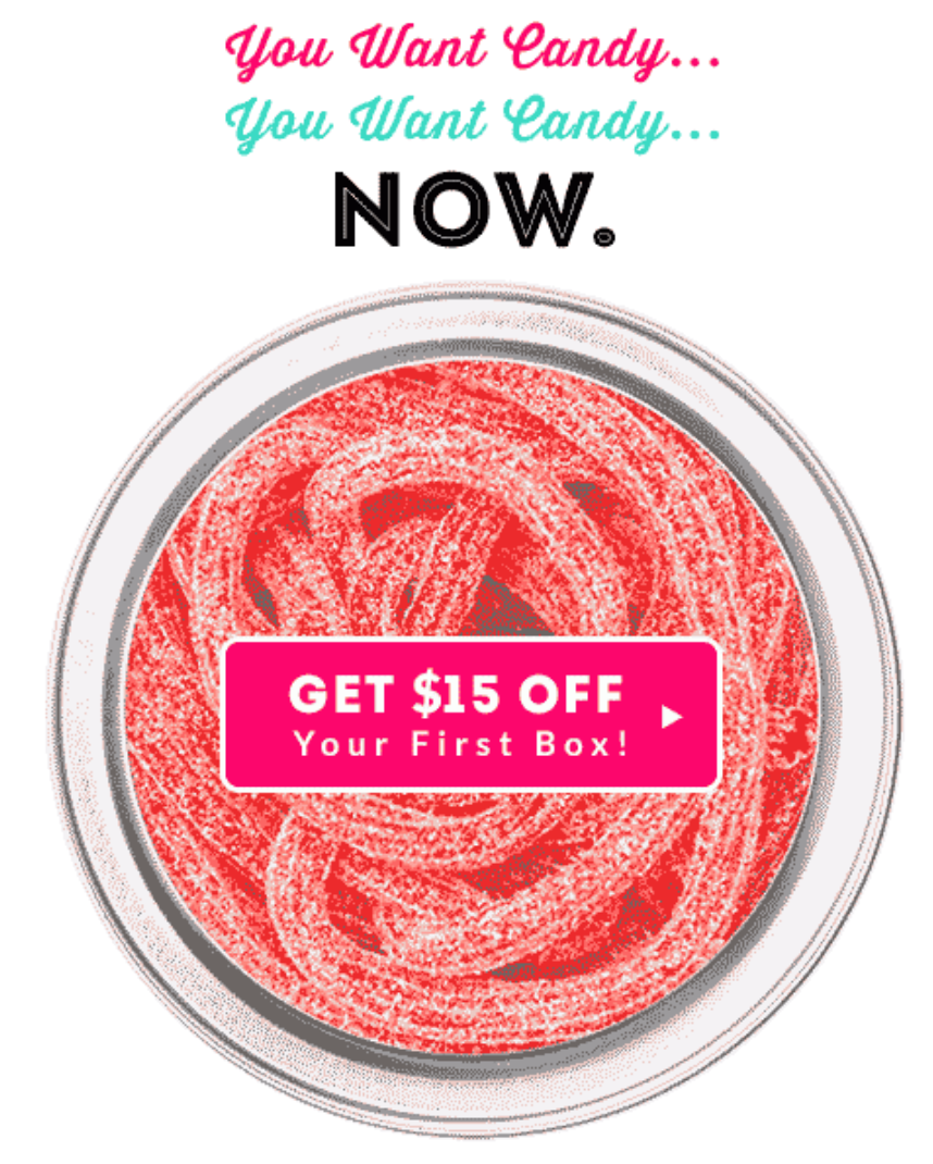Candy Club Coupon Code – $15 Off Your First Box