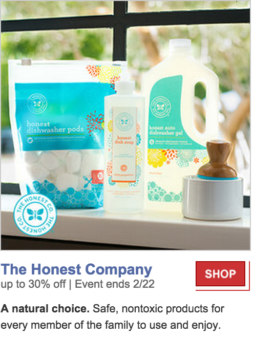 Honest Company Products On Sale at Zulily!