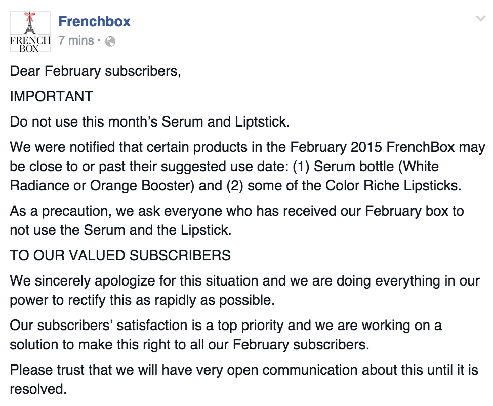 FrenchBox Update