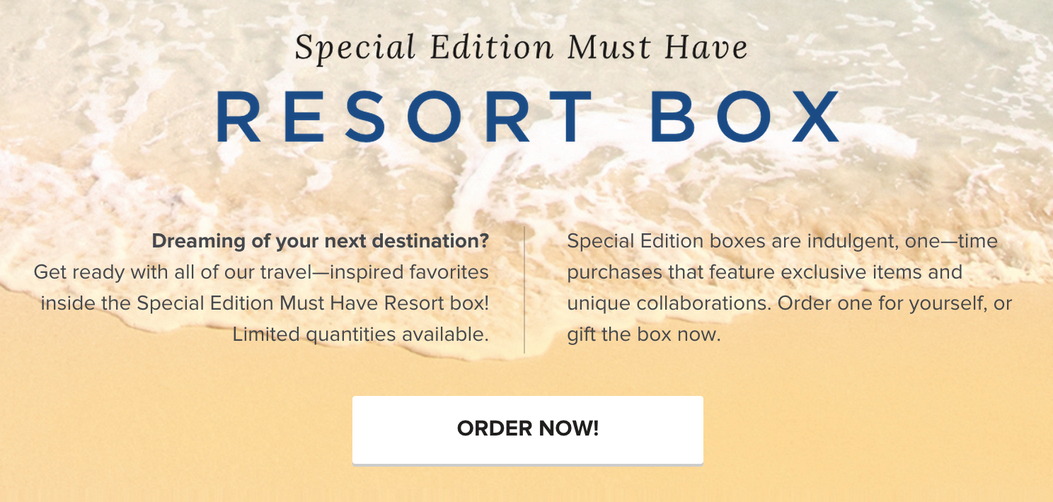 POPSUGAR Resort Box Available Now!