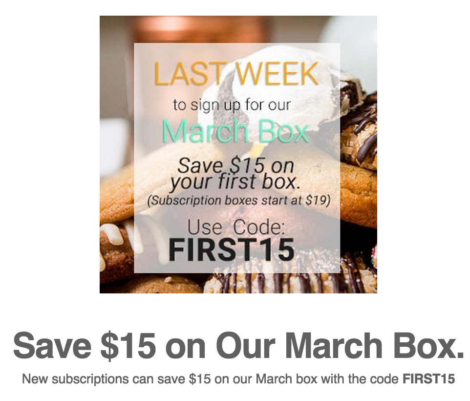 $15 Off Orange Glad