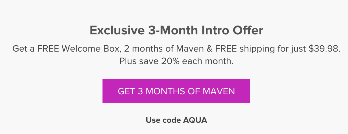 3-months of Julep Maven for the price of 2