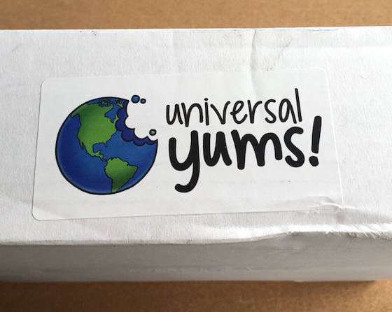 Universal Yums Subscription Box Review – February 2015 Box