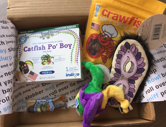 BarkBox Subscription Box Review & Coupon – February 2015 Items