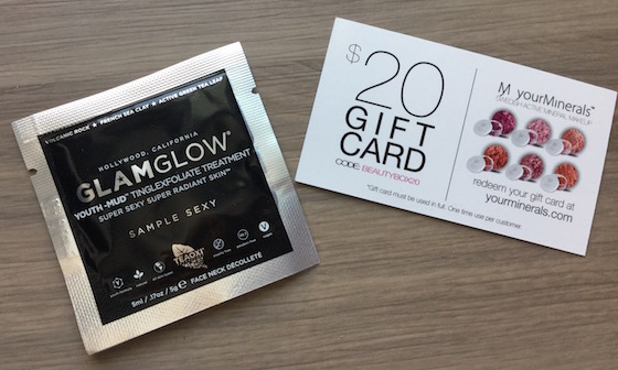 Beauty Box 5 Review – February 2015 Glam Glow