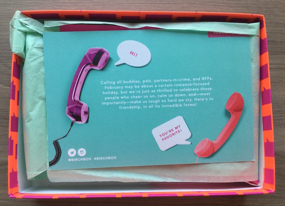 Birchbox Review – February 2015 Phone