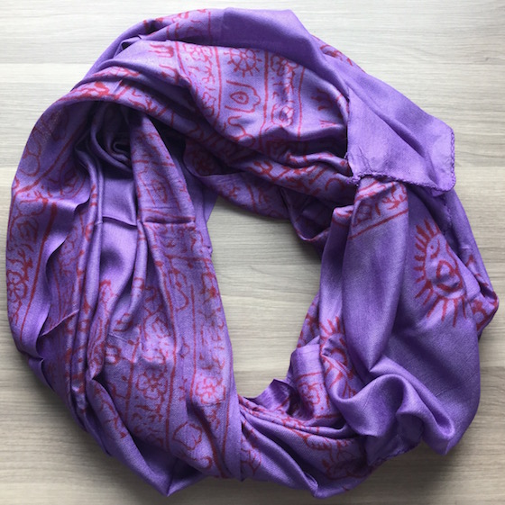 BuddhiBox Subscription Box Review – February 2015 Scarf