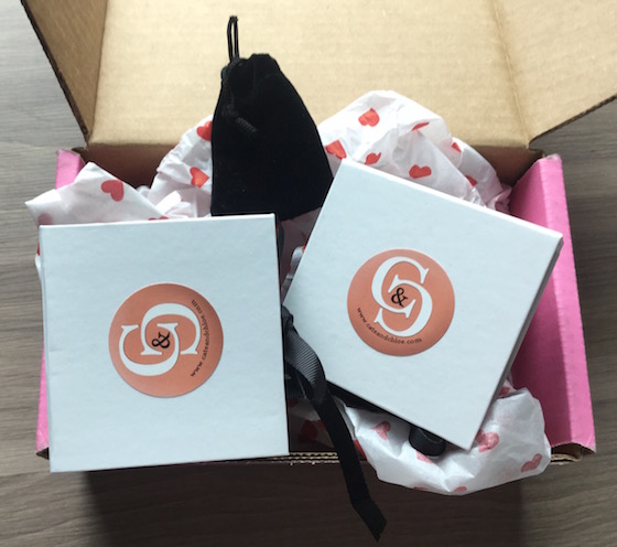 Cate & Chloe Subscription Box Review – February 2015 Items