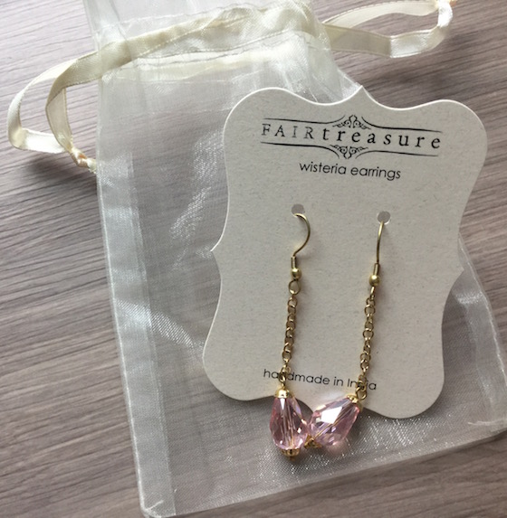 Fair Treasure Subscription Box Review – February 2015 Earrings
