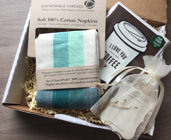 Fair Treasure Subscription Box Review – February 2015 Items
