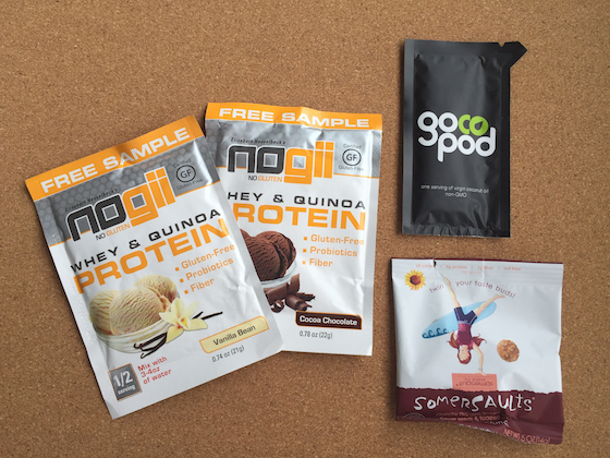 FitSnack Subscription Box Review - January 2015 Nogii