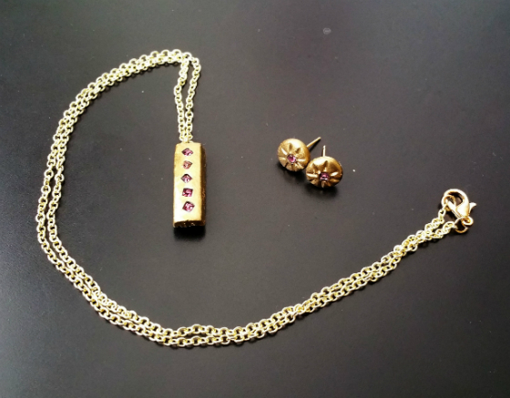 For the Makers DIY Subscription Box Review – January 2015 Necklace