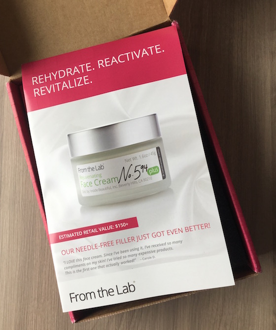 From The Lab Subscription Box Review – February 2015 Box