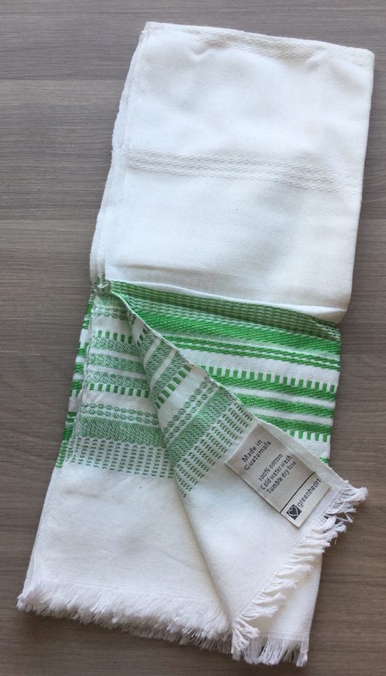 GlobeIn Artisan Gift Box Subscription Review – February 2015 Towel